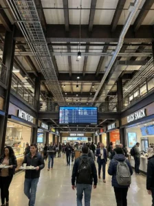 Airport Transit Food Court